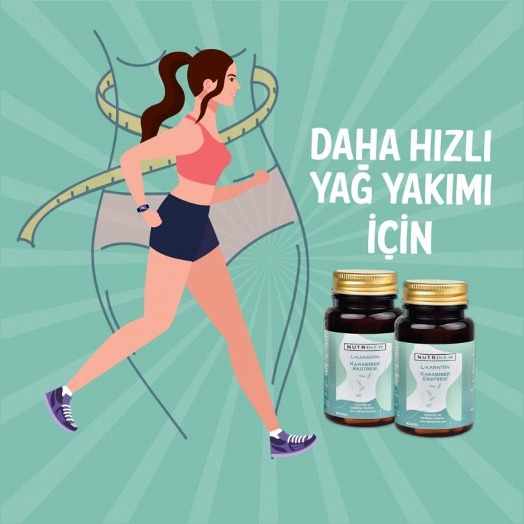 Nutrinew Vitamins Karabiber Extreli L-Karnitin 30 Kapsül Nutrinew Vitamins Karabiber Extreli L-Karnitin 30 Kapsül