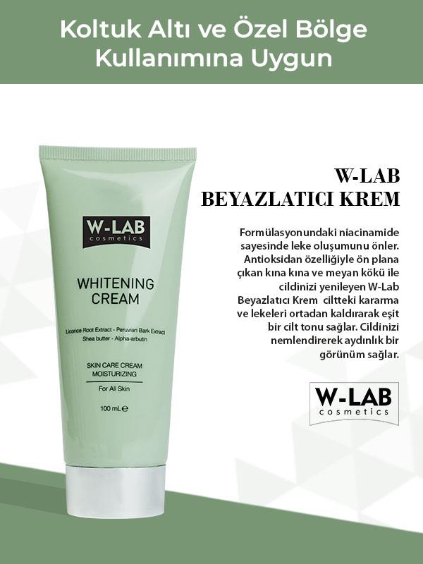 W-Lab Beyazlatıcı Krem 100 ML