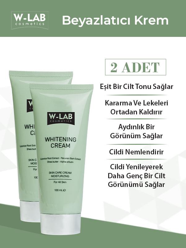 W Lab Beyazlatıcı Krem 2 li Paket W Lab Beyazlatıcı Krem 2 li Paket