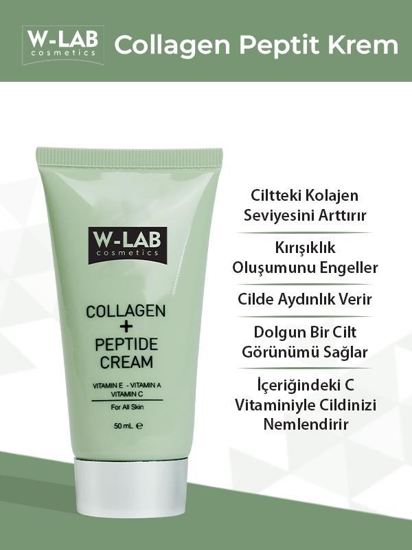 W Lab Collagen + Peptide Gençleştirici Krem 50 ML