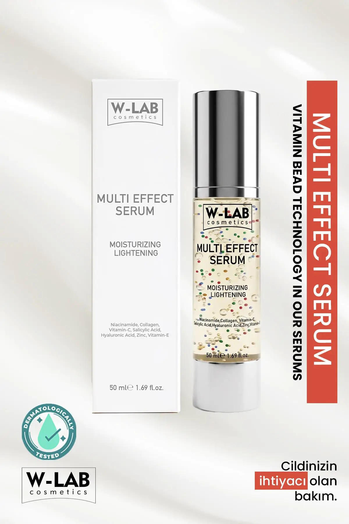 W-Lab Kozmetik Multı Effect Serum 50 Ml