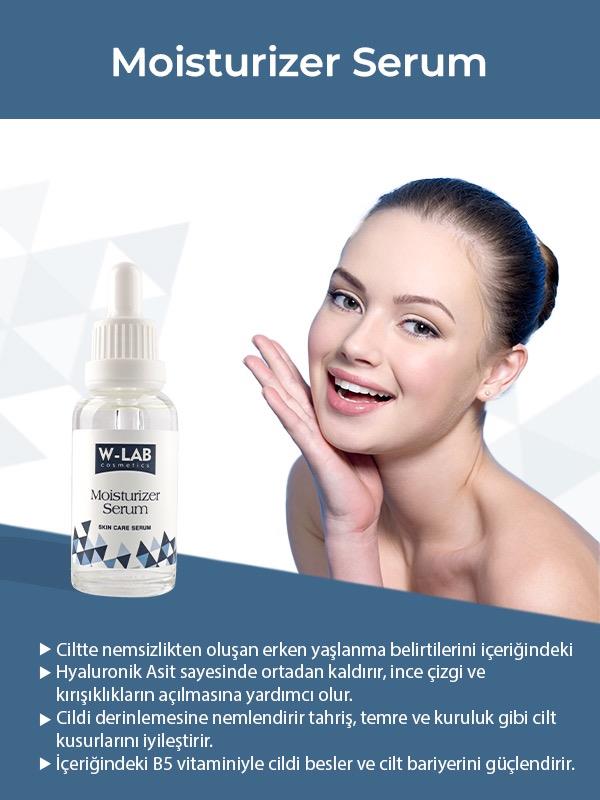 W-Lab Kozmetik Moisturizer Serum 30 ML W-Lab Kozmetik Moisturizer Serum 30 ML