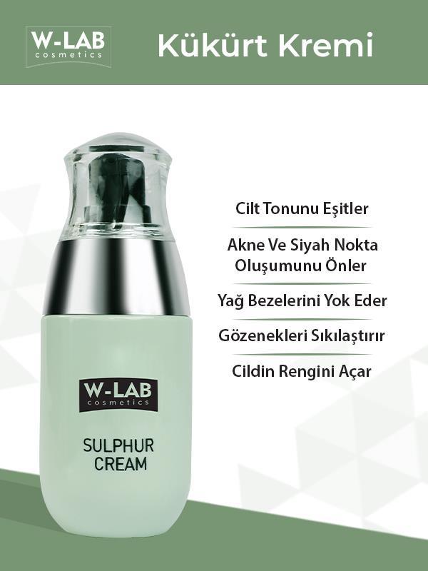 W-Lab Kozmetik Kükürt Kremi 50 ML