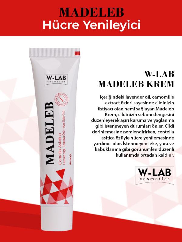W-Lab Madeleb 2 li Krem Set