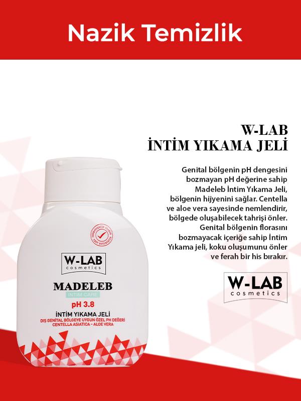 W-Lab Madeleb Intim Jel 250 ML W-Lab Madeleb Intim Jel 250 ML