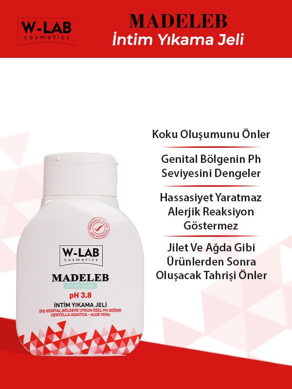 W-Lab Madeleb Intim Jel 250 ML W-Lab Madeleb Intim Jel 250 ML