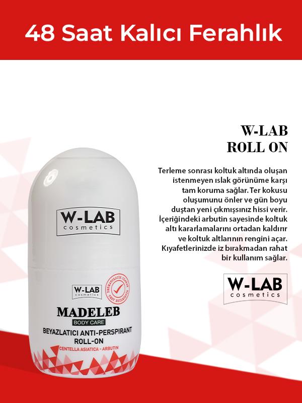 W-Lab Madeleb Roll On 4 lü Set