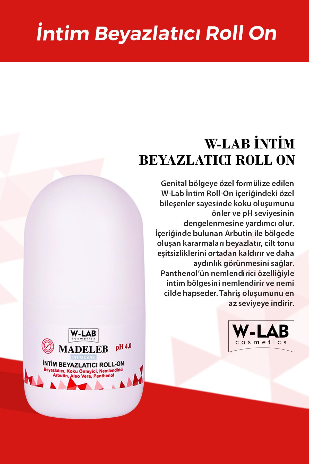 W-Lab Kozmetik İntim Beyazlatıcı Roll On 50 ML
